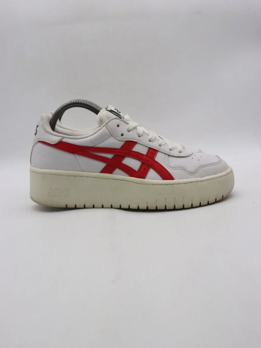 Asics Japan S PF Women’s Size 9.5 White Red Casual Athletic Sneakers 1202A024